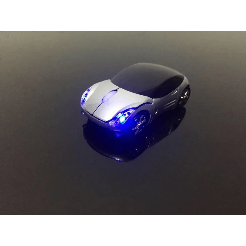 Cool Sport Car Wireless Mouse 3D  Shape Ergonomic Optical Mice Stylish USB Receiver Mouse For Laptop And Computer Stevvex