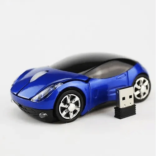 Cool Sport Car Wireless Mouse 3D  Shape Ergonomic Optical Mice Stylish USB Receiver Mouse For Laptop And Computer Stevvex