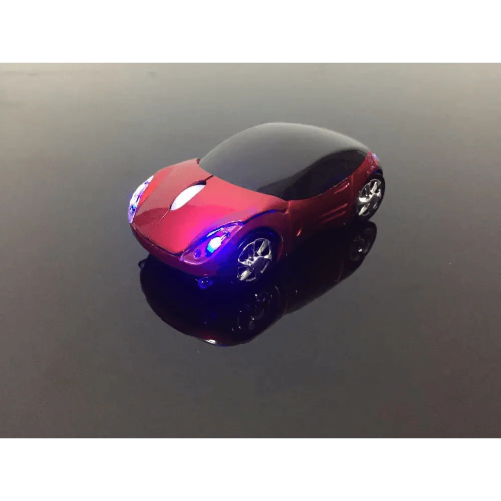 Cool Sport Car Wireless Mouse 3D  Shape Ergonomic Optical Mice Stylish USB Receiver Mouse For Laptop And Computer Stevvex