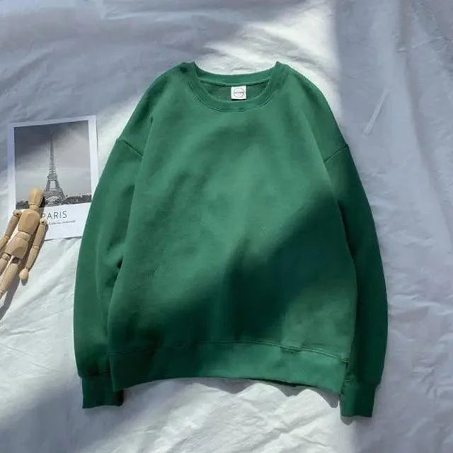Cool Sweatshirts Men Streetwear Solid Pullover Sweatshirt For Men Sweatshirts for Women Casual Long Sleeve Round Neck Sweatshirts Stevvex