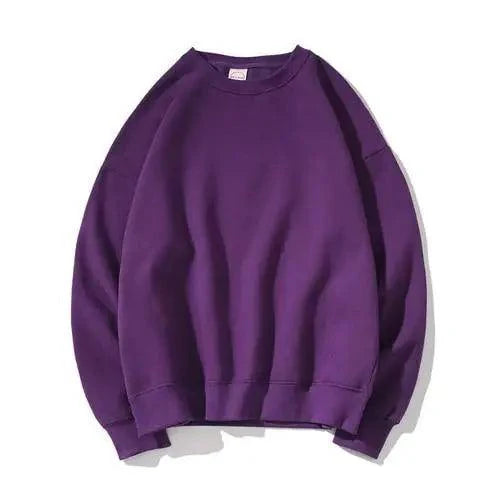 Cool Sweatshirts Men Streetwear Solid Pullover Sweatshirt For Men Sweatshirts for Women Casual Long Sleeve Round Neck Sweatshirts Stevvex