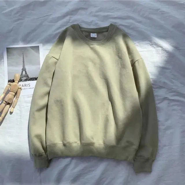 Cool Sweatshirts Men Streetwear Solid Pullover Sweatshirt For Men Sweatshirts for Women Casual Long Sleeve Round Neck Sweatshirts Stevvex