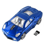 Cool Wireless Gaming Mice 2.4Ghz USB Receiver Wireless Sports Car Mouse Fashion 1600DPI Ergonomic 3D Mini Mice For PC Laptop Stevvex