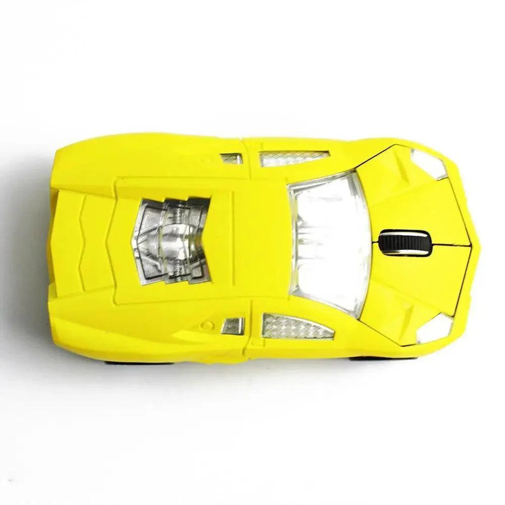 Cool Wireless Gaming Mice 2.4Ghz USB Receiver Wireless Sports Car Mouse Fashion 1600DPI Ergonomic 3D Mini Mice For PC Laptop Stevvex