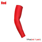 Cooling Arm Sleeves For Men Women Outdoor UV Protection Sports Sleeves For Basketball Football Volleyball Cycling  UV Protection Cooling Arm Sleeves Sunblock Long Sun Sleeves Hands Arm Covers Long Sleeve For Outdoor Activity