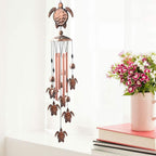 Copper Wind Chimes Outdoor Classic Wind Chimes Memorial Wind Chime Gifts for Grand Mother Garden Yard Decor Gift Stevvex