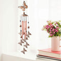Copper Wind Chimes Outdoor Classic Wind Chimes Memorial Wind Chime Gifts for Grand Mother Garden Yard Decor Gift Stevvex