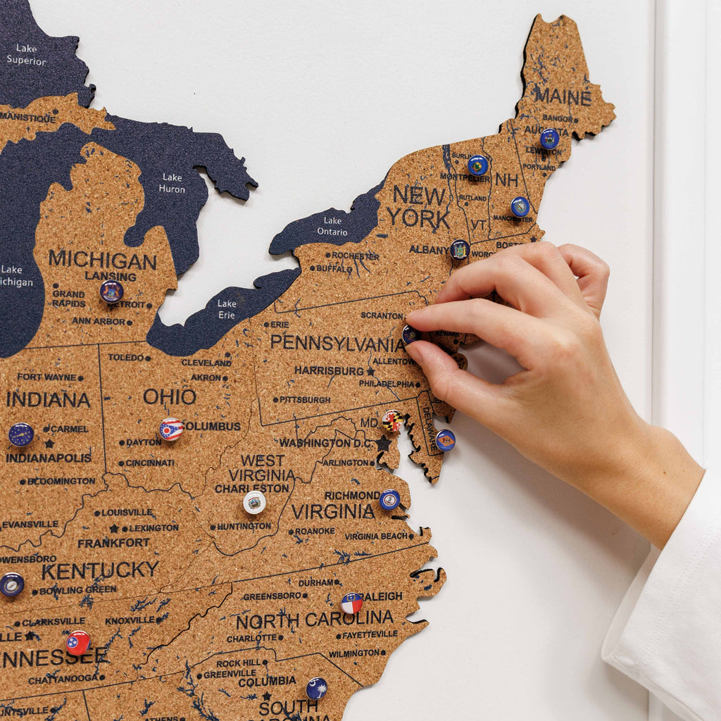 Cork USA Maps - SJB-DIAMOND ELITES