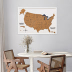 Cork USA Maps - SJB-DIAMOND ELITES