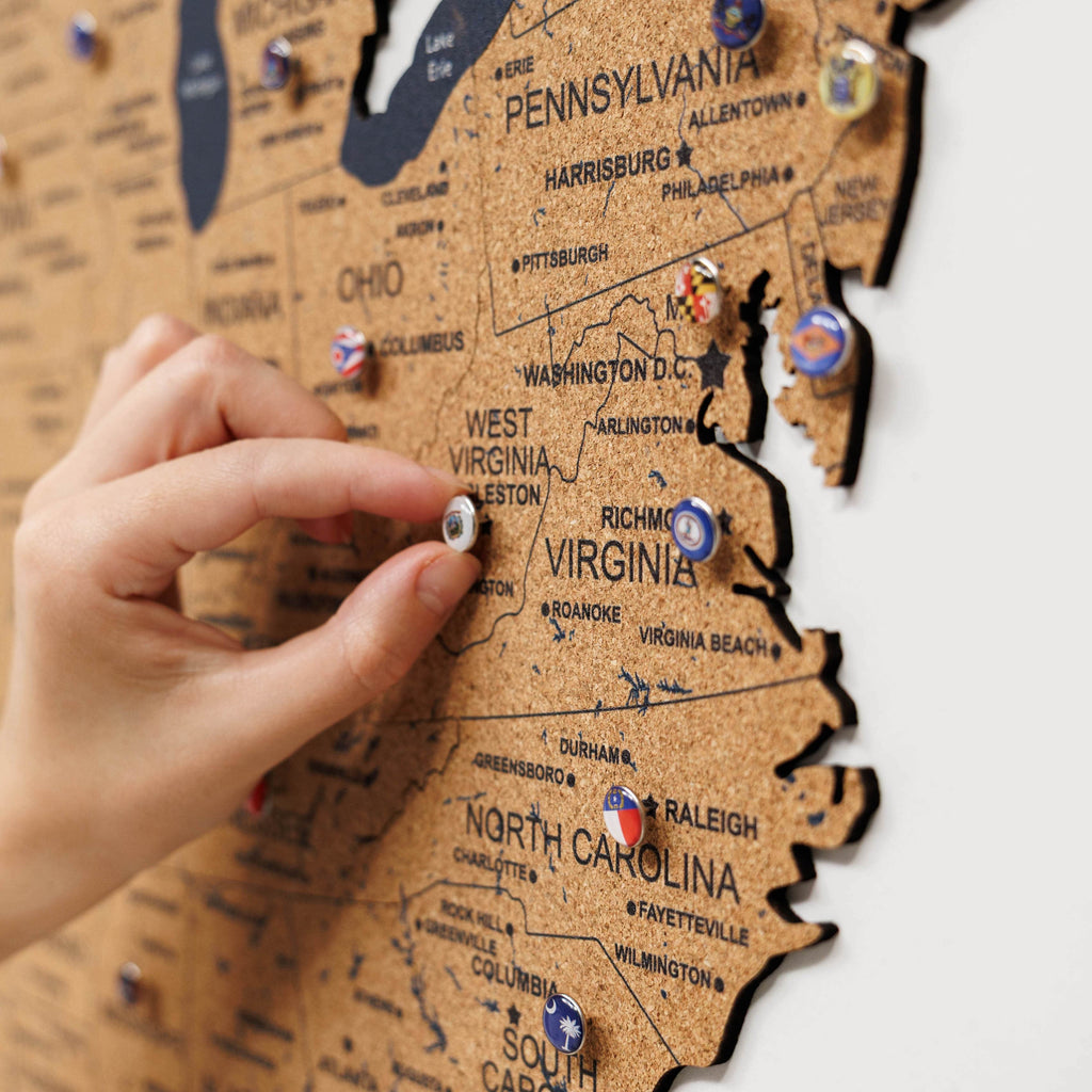 Cork USA Maps - SJB-DIAMOND ELITES