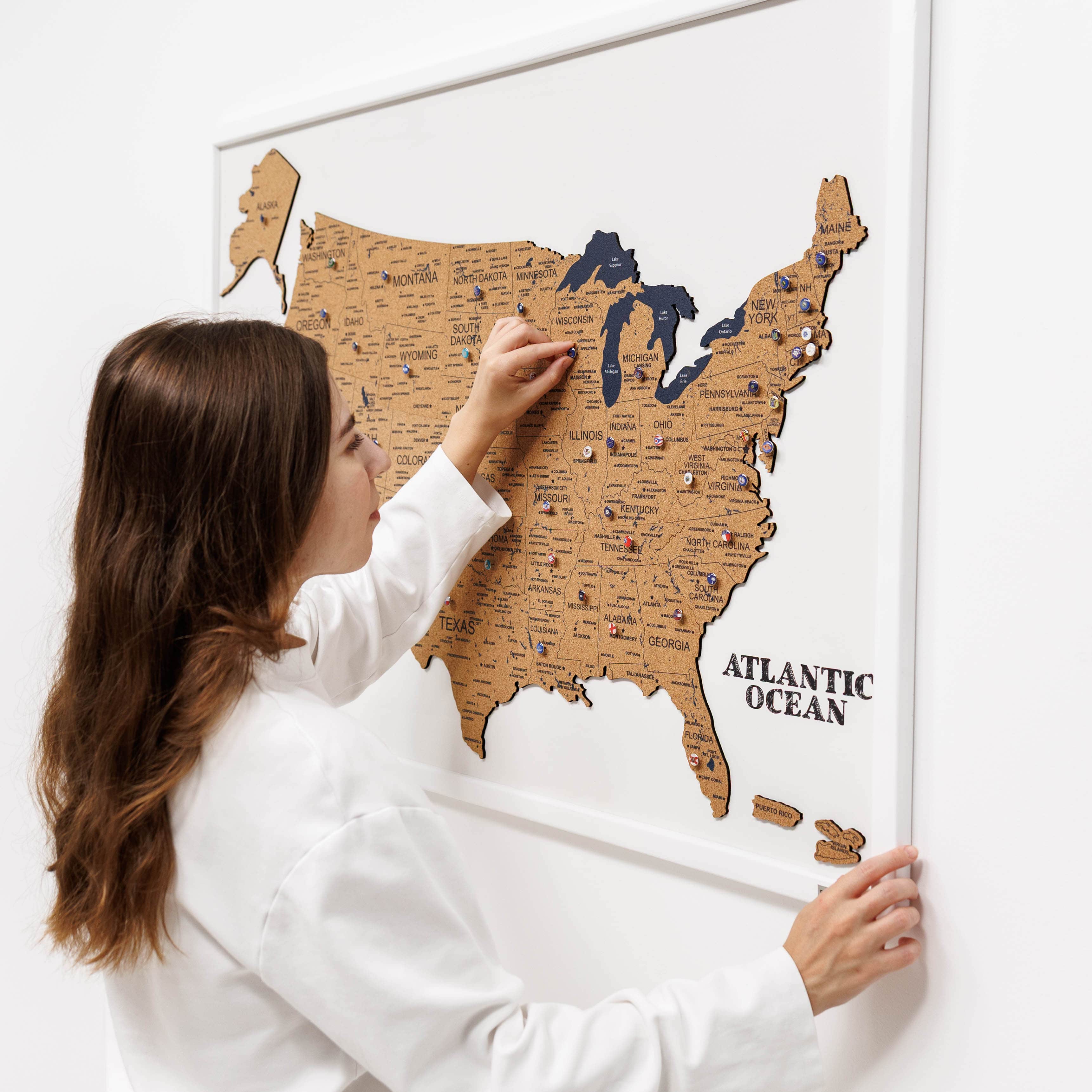 Cork USA Maps - SJB-DIAMOND ELITES