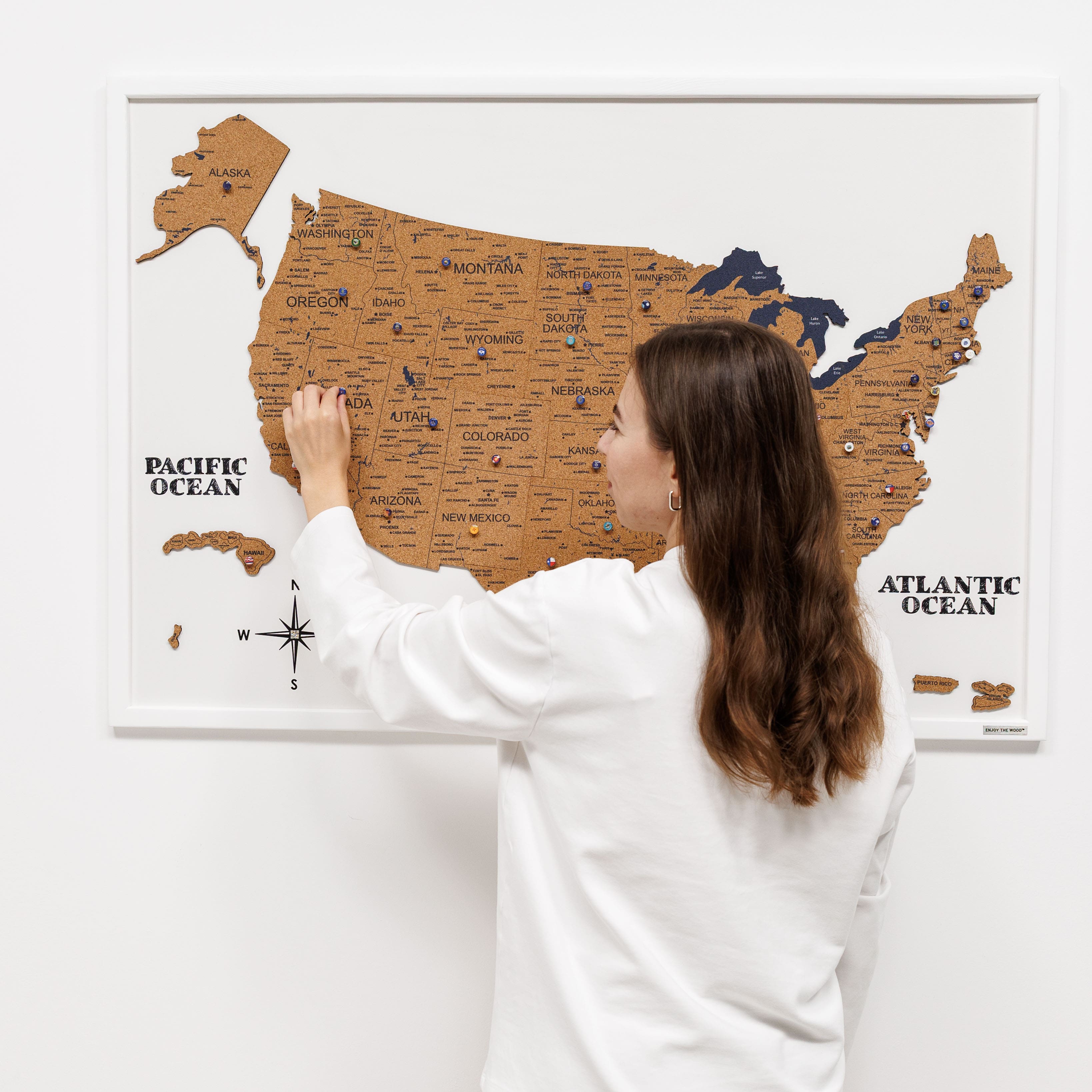 Cork USA Maps - SJB-DIAMOND ELITES