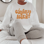 Cornbread Accent Sweatshirt Peachy Sunday