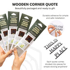 Wooden Corner Quote – Chase Your Dreams