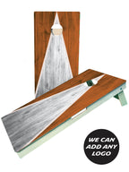Plain Triangle Design Cornhole Set blastcornhole