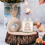 Cotton Blossom Candle - Fresh Lavender Cotton Scented Soy Candle, Home Spa BandsCo Straps