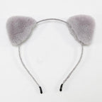 Cotton Cat's ears Autumn Winter 1Pc Plush Soft Warm Headband Hair Band Headwear for Women Girl Mix Styling Gorgeous Hair Accessories For Women Stevvex
