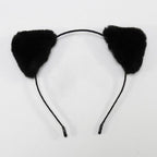 Cotton Cat's ears Autumn Winter 1Pc Plush Soft Warm Headband Hair Band Headwear for Women Girl Mix Styling Gorgeous Hair Accessories For Women Stevvex