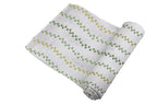 Cotton Muslin Baby Swaddle Dino Feet Print Lightweight