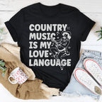 Country Music Is my Love Language Tee Peachy Sunday