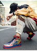 Couple Fashion High Quality Mens Sneakers Women Classic Multicolor Casual Shoes Spring Autumn Vulcanized Mens Sports Walking Jogging Non Slip Athletic Mens Sneakers Stevvex