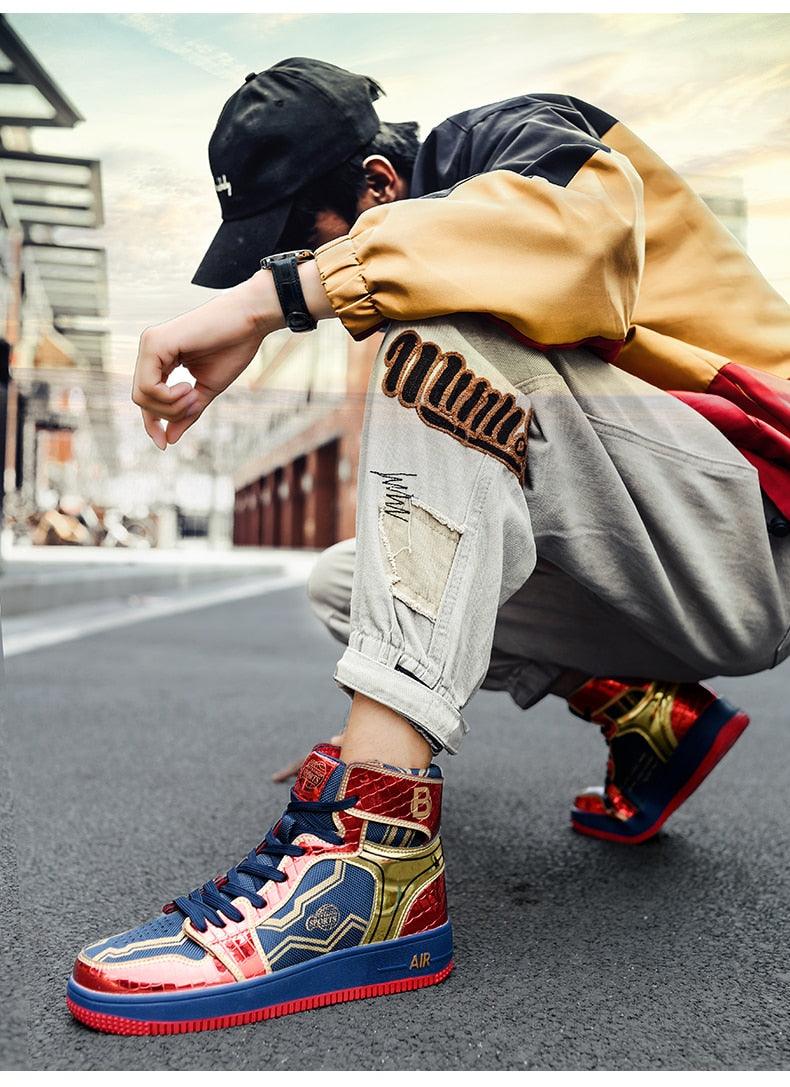 Couple Fashion High Quality Mens Sneakers Women Classic Multicolor Casual Shoes Spring Autumn Vulcanized Mens Sports Walking Jogging Non Slip Athletic Mens Sneakers Stevvex