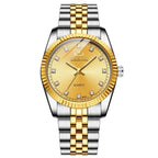 Couples Quartz Men Watch Women Valentine Gift Clock Watches Waterproof Sports Mechanical Watch Stainless Steel Strap Men's Mechanical Wrist Watch For Men Stainless Steel Band Stevvex