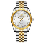Couples Quartz Men Watch Women Valentine Gift Clock Watches Waterproof Sports Mechanical Watch Stainless Steel Strap Men's Mechanical Wrist Watch For Men Stainless Steel Band Stevvex