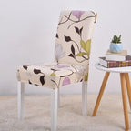 Covers for Dining Room Seat Protector Stretch Removable Printed Chair Cover Elastic Seat Chair Covers Removable And Washable Stretch Banquet Hotel Dining Room Washable Furniture Chair for Kids Pets Home Ceremony Banquet Wedding Party Stevvex