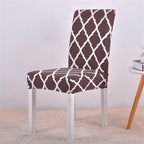 Covers for Dining Room Seat Protector Stretch Removable Printed Chair Cover Elastic Seat Chair Covers Removable And Washable Stretch Banquet Hotel Dining Room Washable Furniture Chair for Kids Pets Home Ceremony Banquet Wedding Party Stevvex