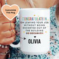 Coworker Leaving Custom Mug Peachy Sunday