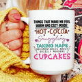 Cozy And Warm Ceramic Mug 15 oz Peachy Sunday