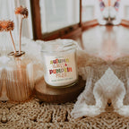 Toasted Pumpkin Spice Candle Soy Wax Autumn Pumpkin Pie Home Fragrance