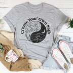 Create Your Own Path Tee Peachy Sunday