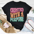 Created With A Purpose Tee Peachy Sunday