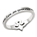 CZ Dove Ring KingdomWear