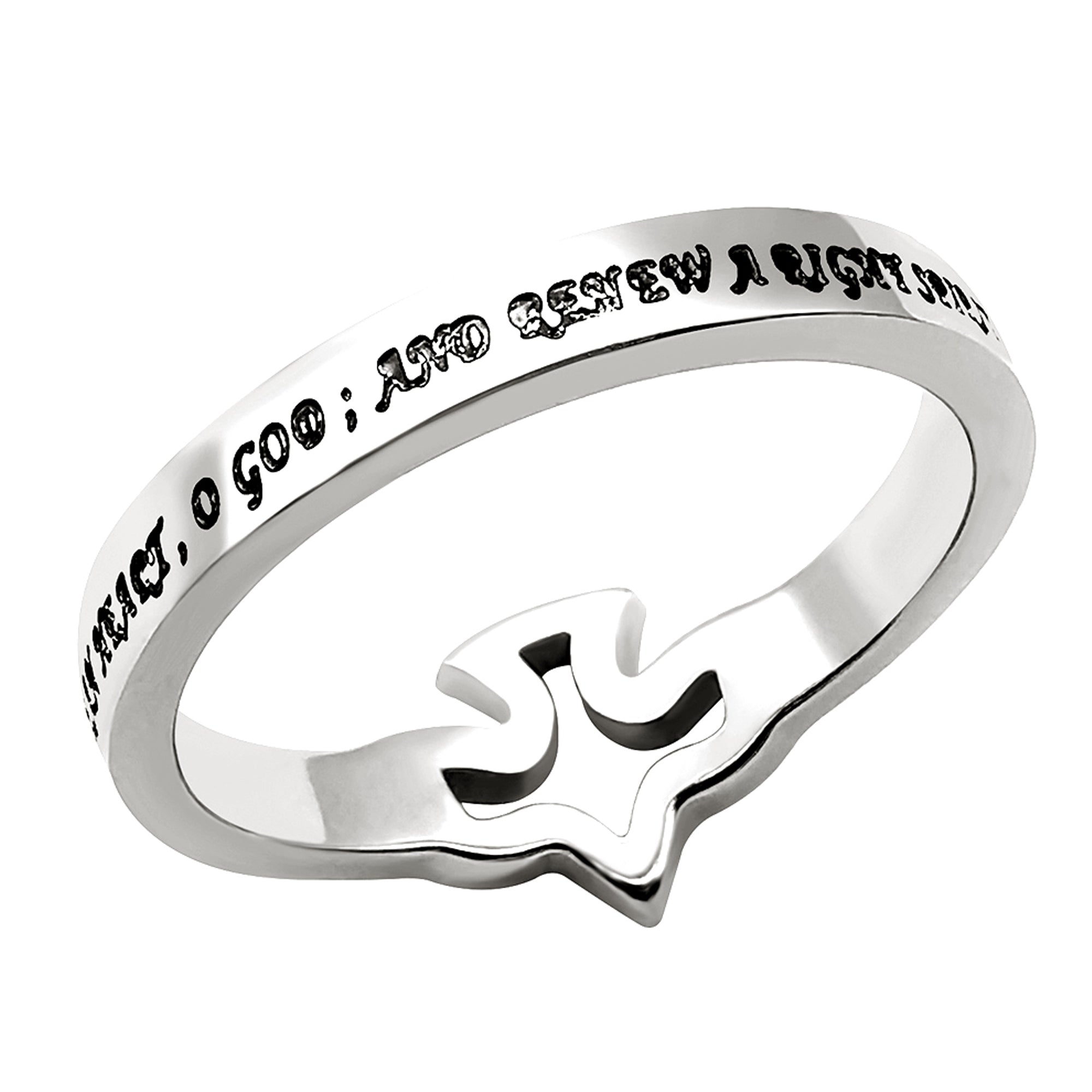CZ Dove Ring KingdomWear