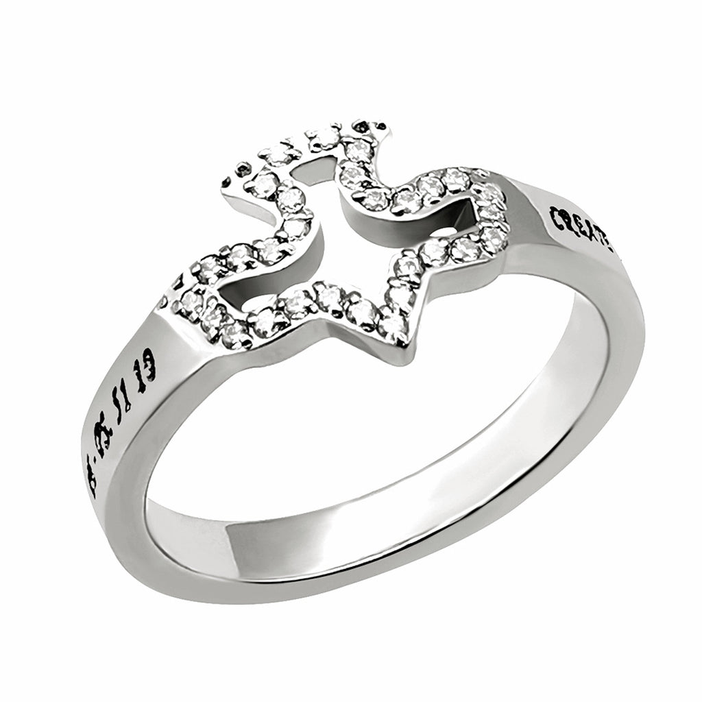 CZ Dove Ring KingdomWear