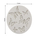 Creative Butterfly Shape Silicone Mold Fondant Candle Mould Resin Molds Homemade Cake Decorate Kitchen Accessories Food Grade Silicone Fondant Mold Reusable Ice Candy Mold Stevvex