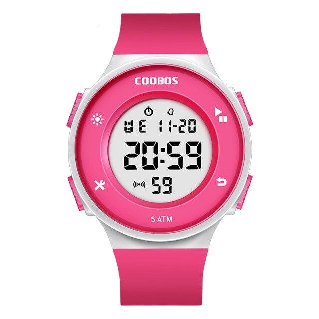 Creative Design Boys Watches Waterproof Unique Removable Strap Watch For Mens Led Digital Wrist Watches Sports Large Face Waterproof Wrist Watches For Men With Stopwatch Alarm Stevvex