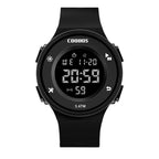 Creative Design Boys Watches Waterproof Unique Removable Strap Watch For Mens Led Digital Wrist Watches Sports Large Face Waterproof Wrist Watches For Men With Stopwatch Alarm Stevvex