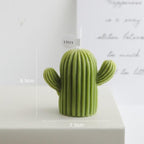 Creative Handmade Cactus Candle Pack Cactus Candles Handmade Delicate Succulent Cactus Candles Flameless Tea Lights Candle Aromatherapy For Decor Birth Photo Props Aromatherapy Candle Ornaments Soy Wax Aromatherapy Small Candles Scented Relaxing Candles Stevvex