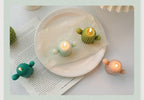 Creative Handmade Cactus Candle Pack Cactus Candles Handmade Delicate Succulent Cactus Candles Flameless Tea Lights Candle Aromatherapy For Decor Birth Photo Props Aromatherapy Candle Ornaments Soy Wax Aromatherapy Small Candles Scented Relaxing Candles Stevvex