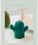 Creative Handmade Cactus Candle Pack Cactus Candles Handmade Delicate Succulent Cactus Candles Flameless Tea Lights Candle Aromatherapy For Decor Birth Photo Props Aromatherapy Candle Ornaments Soy Wax Aromatherapy Small Candles Scented Relaxing Candles Stevvex