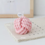 Creative Handmade Wool Ball Candle Scented Candle Hand Poured Scented Handmade Candle Decorative Candle For Bedroom Bathroom  Aromatherapy Candle Gift Box Essential Oil Scented Candle Home Decoration