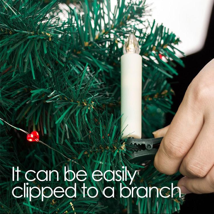 Creative LED Candle Lamp Simulation Flame Tea Light Home Birthday Christmas Candle Battery Operated Flameless LED Candles Lights Ideal For Thanksgiving Table Christmas Home Dec Party Wedding Candles Safety Home Decoration Stevvex