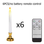 Creative LED Candle Lamp Simulation Flame Tea Light Home Birthday Christmas Candle Battery Operated Flameless LED Candles Lights Ideal For Thanksgiving Table Christmas Home Dec Party Wedding Candles Safety Home Decoration Stevvex