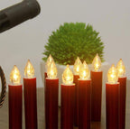 Creative LED Candle Lamp Simulation Flame Tea Light Home Birthday Christmas Candle Battery Operated Flameless LED Candles Lights Ideal For Thanksgiving Table Christmas Home Dec Party Wedding Candles Safety Home Decoration Stevvex