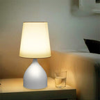 Creative LED Table Lamp Touch Switch Fimmable Bedroom Bedside Living Room Modern Desk Study Night Light Home Decor Decorative Table Lamp Cute Study Lamps for Bedroom Décor