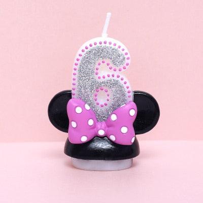 Creative Scented Birthday Weddings Art Candles Digits Cartoon Flameless Candle Cake for Children Gifts Happy Birthday Decoration Children Cute Birthday Cake Candle Party Cake Decoration Stevvex
